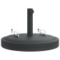 vidaXL Sonnenschirmständer mit Griffen für Ø38/48 mm Mast 25 kg Rund vidaXL Sonnenschirmständer mit Griffen für Ø38/48 mm Mast 25 kg Rund