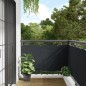 vidaXL Balkon-Sichtschutz Anthrazit 600x75 cm PVC vidaXL Balkon-Sichtschutz Anthrazit 600x75 cm PVC