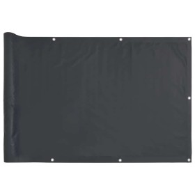 vidaXL Balkon-Sichtschutz Anthrazit 600x75 cm PVC