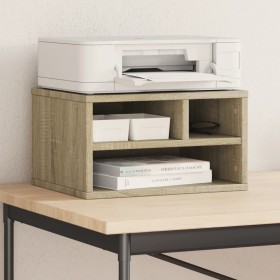 vidaXL Druckerständer Sonoma-Eiche 40x32x22,5 cm Holzwerkstoff