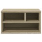 vidaXL Druckerständer Sonoma-Eiche 40x32x22,5 cm Holzwerkstoff vidaXL Druckerständer Sonoma-Eiche 40x32x22,5 cm Holzwerkstoff