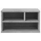 vidaXL Druckerständer Betongrau 40x32x22,5 cm Holzwerkstoff vidaXL Druckerständer Betongrau 40x32x22,5 cm Holzwerkstoff