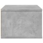 vidaXL Druckerständer Betongrau 40x32x22,5 cm Holzwerkstoff vidaXL Druckerständer Betongrau 40x32x22,5 cm Holzwerkstoff