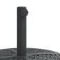 vidaXL Sonnenschirmständer für Ø38/48 mm Mast 25 kg Rund vidaXL Sonnenschirmständer für Ø38/48 mm Mast 25 kg Rund