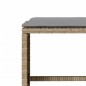 vidaXL 6-tlg. Garten-Sofagarnitur mit Kissen Beige Poly Rattan vidaXL 6-tlg. Garten-Sofagarnitur mit Kissen Beige Poly Rattan