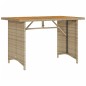 vidaXL 6-tlg. Garten-Sofagarnitur mit Kissen Beige Poly Rattan vidaXL 6-tlg. Garten-Sofagarnitur mit Kissen Beige Poly Rattan