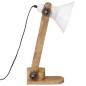 vidaXL Schreibtischlampe 25 W Weiß 23x13x52 cm E27 vidaXL Schreibtischlampe 25 W Weiß 23x13x52 cm E27