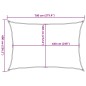 vidaXL Sonnensegel 160 g/m² Terrakottarot 6x7 m HDPE vidaXL Sonnensegel 160 g/m² Terrakottarot 6x7 m HDPE