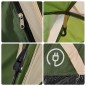 vidaXL Kuppel-Campingzelt 5 Personen Grün Quick Release vidaXL Kuppel-Campingzelt 5 Personen Grün Quick Release