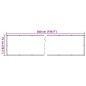 vidaXL Balkon-Sichtschutz Pflanzen-Optik Grün 500x75 cm PVC vidaXL Balkon-Sichtschutz Pflanzen-Optik Grün 500x75 cm PVC