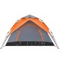vidaXL Kuppel-Campingzelt 5 Personen Grau und Orange Quick Release vidaXL Kuppel-Campingzelt 5 Personen Grau und Orange Quick Release