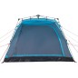 vidaXL Campingzelt 4 Personen Blau Quick Release vidaXL Campingzelt 4 Personen Blau Quick Release