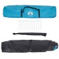 vidaXL Campingzelt 4 Personen Blau Quick Release vidaXL Campingzelt 4 Personen Blau Quick Release