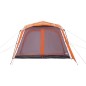 vidaXL Familienzelt mit Vorzelt 9 Personen Grau Orange Quick Release vidaXL Familienzelt mit Vorzelt 9 Personen Grau Orange Quick Release