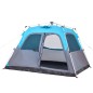 vidaXL Kuppel-Familienzelt 6 Personen Blau Quick Release vidaXL Kuppel-Familienzelt 6 Personen Blau Quick Release