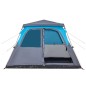vidaXL Kuppel-Familienzelt 6 Personen Blau Quick Release vidaXL Kuppel-Familienzelt 6 Personen Blau Quick Release