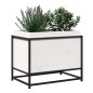 vidaXL Pflanzkübel Weiß 60x40x50 cm Massivholz Kiefer vidaXL Pflanzkübel Weiß 60x40x50 cm Massivholz Kiefer