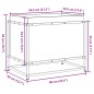 vidaXL Pflanzkübel Weiß 60x40x50 cm Massivholz Kiefer vidaXL Pflanzkübel Weiß 60x40x50 cm Massivholz Kiefer