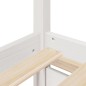 vidaXL Massivholzbett ohne Matratze Weiß 75x190 cm Kiefernholz vidaXL Massivholzbett ohne Matratze Weiß 75x190 cm Kiefernholz