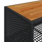 vidaXL 4-tlg. Garten-Sofagarnitur mit Kissen Schwarz Poly Rattan vidaXL 4-tlg. Garten-Sofagarnitur mit Kissen Schwarz Poly Rattan