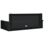 vidaXL Hängebank Schwarz 119x56x48 cm Poly Rattan vidaXL Hängebank Schwarz 119x56x48 cm Poly Rattan