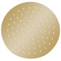 vidaXL Regenbrause Edelstahl 20 cm Rund Golden vidaXL Regenbrause Edelstahl 20 cm Rund Golden