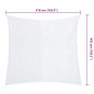 vidaXL Tarnnetz mit Aufbewahrungstasche 416x402 cm Weiß vidaXL Tarnnetz mit Aufbewahrungstasche 416x402 cm Weiß