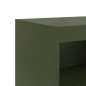 vidaXL Sideboard Olivgrün 67x39x107 cm Stahl vidaXL Sideboard Olivgrün 67x39x107 cm Stahl