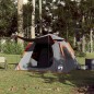 vidaXL Kuppel-Campingzelt 4 Personen Grau und Orange Quick Release vidaXL Kuppel-Campingzelt 4 Personen Grau und Orange Quick Release