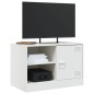 vidaXL TV-Schrank Weiß 67x39x44 cm Stahl vidaXL TV-Schrank Weiß 67x39x44 cm Stahl