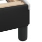 vidaXL Bett mit Matratze Schwarz und Weiß 90x200 cm Kunstleder vidaXL Bett mit Matratze Schwarz und Weiß 90x200 cm Kunstleder