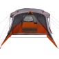 vidaXL Campingzelt mit Vorzelt 4 Personen Orange Wasserdicht vidaXL Campingzelt mit Vorzelt 4 Personen Orange Wasserdicht