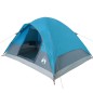 vidaXL Kuppel-Familienzelt 6 Personen Blau Wasserdicht vidaXL Kuppel-Familienzelt 6 Personen Blau Wasserdicht