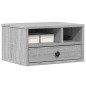 vidaXL Druckerständer Grau Sonoma 40x32x22,5 cm Holzwerkstoff