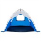 vidaXL Strandzelt 3 Personen Azurblau Quick Release Wasserdicht vidaXL Strandzelt 3 Personen Azurblau Quick Release Wasserdicht
