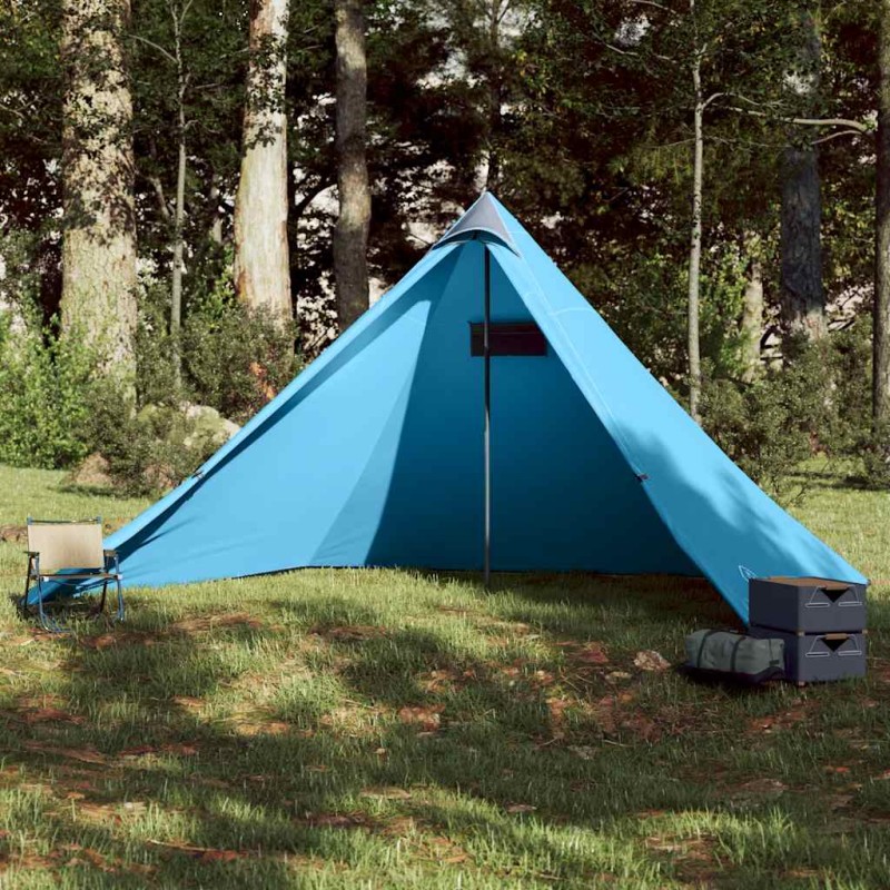 vidaXL Tipi-Familienzelt 7 Personen Blau Wasserdicht vidaXL Tipi-Familienzelt 7 Personen Blau Wasserdicht