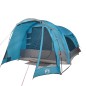 vidaXL Familienzelt 6 Personen Blau Wasserdicht vidaXL Familienzelt 6 Personen Blau Wasserdicht