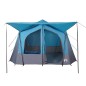 vidaXL Campingzelt 5 Personen Blau Wasserdicht vidaXL Campingzelt 5 Personen Blau Wasserdicht