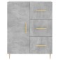 Highboard Betongrau 69,5x34x180 cm Holzwerkstoff Highboard Betongrau 69,5x34x180 cm Holzwerkstoff