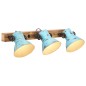 vidaXL Wandleuchte 25 W Blau 65x25 cm E27 vidaXL Wandleuchte 25 W Blau 65x25 cm E27