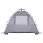 vidaXL Strandzelt 3 Personen Grau Quick Release Wasserdicht vidaXL Strandzelt 3 Personen Grau Quick Release Wasserdicht