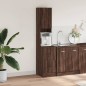 vidaXL Küchenschrank Braun Eichen-Optik 35x50x180 cm Holzwerkstoff vidaXL Küchenschrank Braun Eichen-Optik 35x50x180 cm Holzwerkstoff
