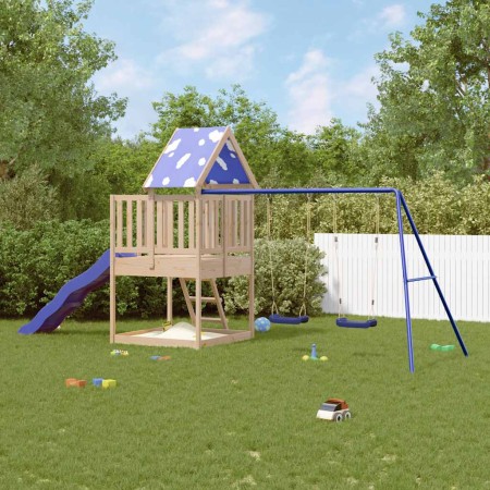vidaXL Spielturm Massivholz Kiefer