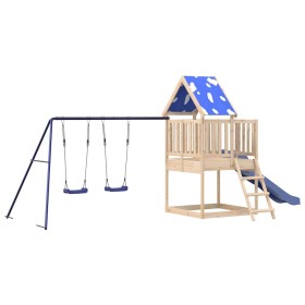 vidaXL Spielturm Massivholz Kiefer