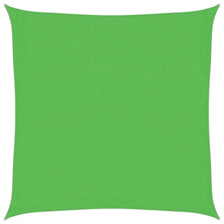 vidaXL Sonnensegel 160 g/m² Hellgrün 3x3 m HDPE