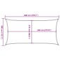 vidaXL Sonnensegel 160 g/m² Terrakottarot 3x6 m HDPE vidaXL Sonnensegel 160 g/m² Terrakottarot 3x6 m HDPE