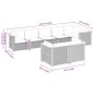 vidaXL 8-tlg. Garten-Sofagarnitur mit Kissen Schwarz Poly Rattan vidaXL 8-tlg. Garten-Sofagarnitur mit Kissen Schwarz Poly Rattan
