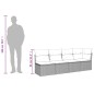 vidaXL 11-tlg. Garten-Sofagarnitur mit Kissen Grau Poly Rattan vidaXL 11-tlg. Garten-Sofagarnitur mit Kissen Grau Poly Rattan