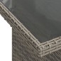 vidaXL 7-tlg. Garten-Sofagarnitur mit Kissen Grau Poly Rattan vidaXL 7-tlg. Garten-Sofagarnitur mit Kissen Grau Poly Rattan