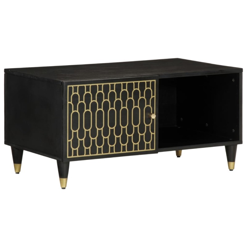 vidaXL Couchtisch 80x50x40 cm Massivholz Mango vidaXL Couchtisch 80x50x40 cm Massivholz Mango